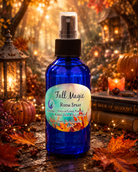 Fall Magic Room Spray by 1 Practical Magic Store, featuring a decorative spray bottle with autumn-inspired design and label.
