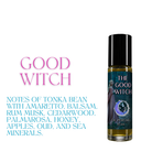 Practical Magic Store Top Favorites perfume oil for women, 10ml roll-on with sweet floral, earthy scent, vegan, alcohol-free, long-lasting fragrance.