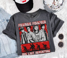 Friends Forever graphic tee by Anchored Grace Boutique featuring a colorful design and casual fit.