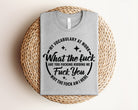 My Vocabulary at Work graphic tee by Anchored Grace Boutique, featuring a stylish design on a casual cotton t-shirt.