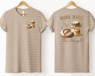 Mama Makes the Dough graphic tee by Anchored Grace Boutique, featuring a stylish design on a casual cotton t-shirt.