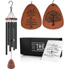 Memorial Serenity Wind Chimes by The Wind Chime Co, 32-inch metal chimes for reflection and thoughtful gifts in home and garden.