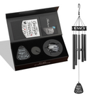 Memorial Serenity Family-Love Wind Chimes by The Wind Chime Co, 34-inch outdoor decor for reflection or thoughtful gift.