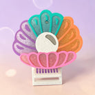 Bug & Bean Freshies Beach Chair Freshie Stand with colorful, portable display stand for hanging freshie air fresheners.