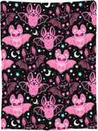 CozyNest Decor pink fleece throw blanket for kids and adults, soft and plush, perfect for sofa, bed, or party decor.