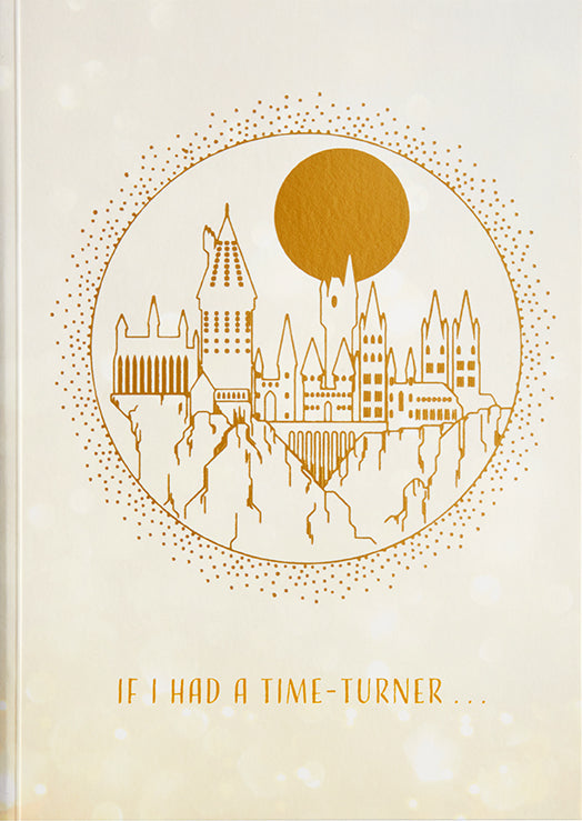 Harry Potter Time-Turner signature pop-up card featuring intricate paper craft and magical design from Insight Editions.