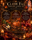 Seasonal Sampler perfume oil for women by Practical Magic Store, roll-on floral musk scent, alcohol-free, vegan, 10ml.