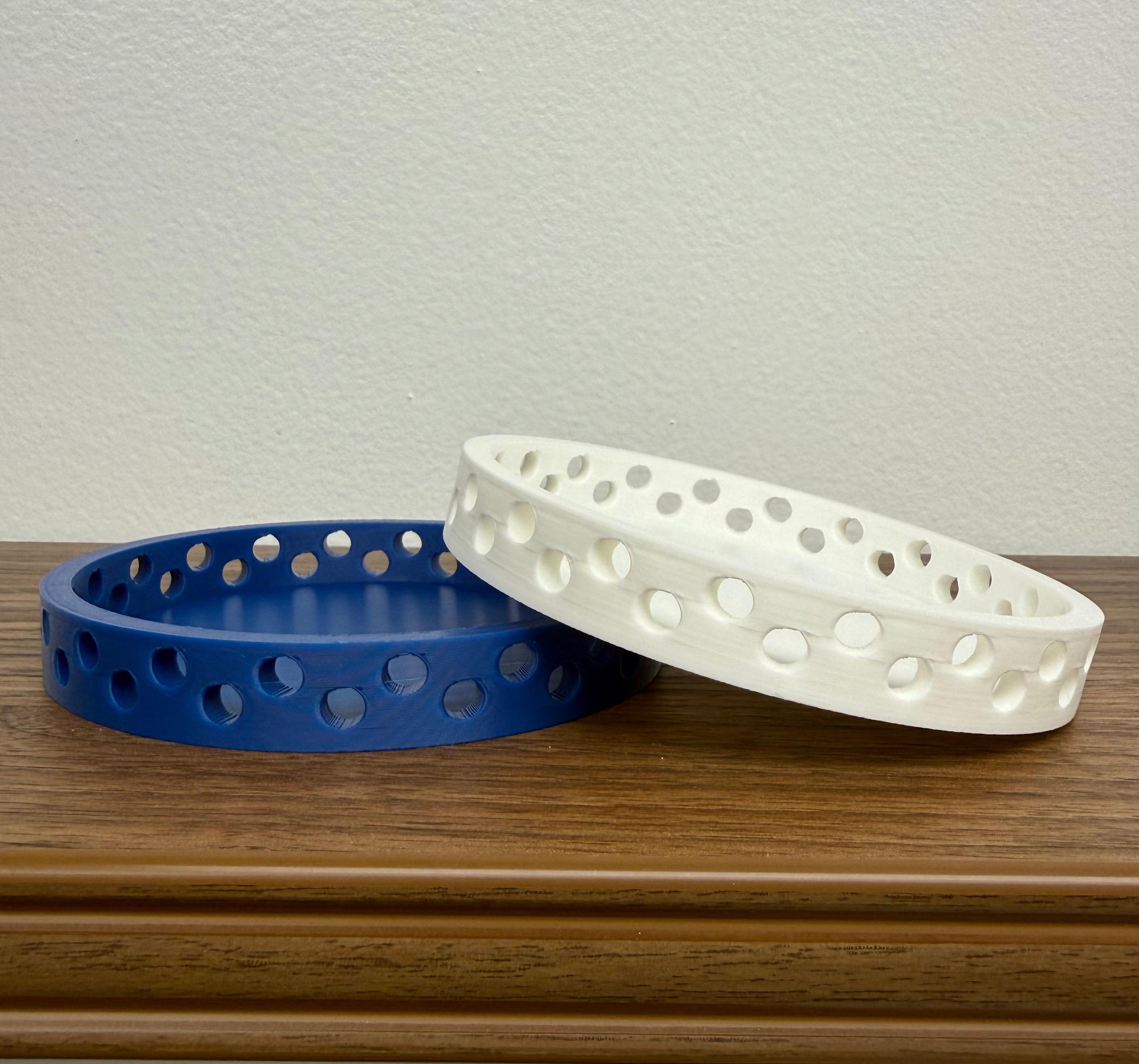 Bug & Bean Freshies Americana Freshie Tray featuring colorful, decorative tray with freshie scents and patriotic design.