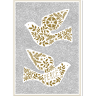 Set of 10 Doves of Peace boxed greeting cards by Anna Griffin Inc. featuring elegant dove illustrations on quality cardstock.