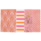 Damask Notebook Set by Anna Griffin Inc., featuring four elegant notebooks with intricate damask cover designs and matching interiors.