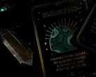 Golden Aura Edition Crystal Affirmations card deck by Moonstruck Crystals, featuring gold-embellished affirmation cards.
