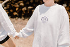 Cream-colored crewneck sweatshirt by Shop Karma Tees featuring the "Sometimes it be like that" slogan in casual style.
