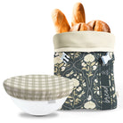 Limited-edition Nectar & Nest Artist Series bread baker set with a ceramic proofing basket and baking tools for artisanal bread making.