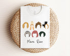 Moira Rose graphic tee by Anchored Grace Boutique featuring a stylish, colorful design on a casual cotton t-shirt.