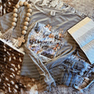 All My Life You Have Been Faithful graphic tee from Anchored Grace Boutique, featuring a printed faith-themed design on a casual shirt.