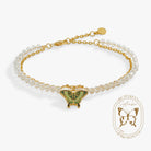Gold Emerald Swallowtail Butterfly Charm Bracelet by ALEX AND ANI featuring a delicate butterfly charm on a sleek bracelet.