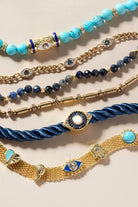 Gold Evil Eye Bolo Bracelet by ALEX AND ANI featuring adjustable cord and eye charm for stylish protection.
