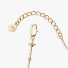 Gold Floret Chain Bracelet by ALEX AND ANI featuring delicate floral links and a polished finish.