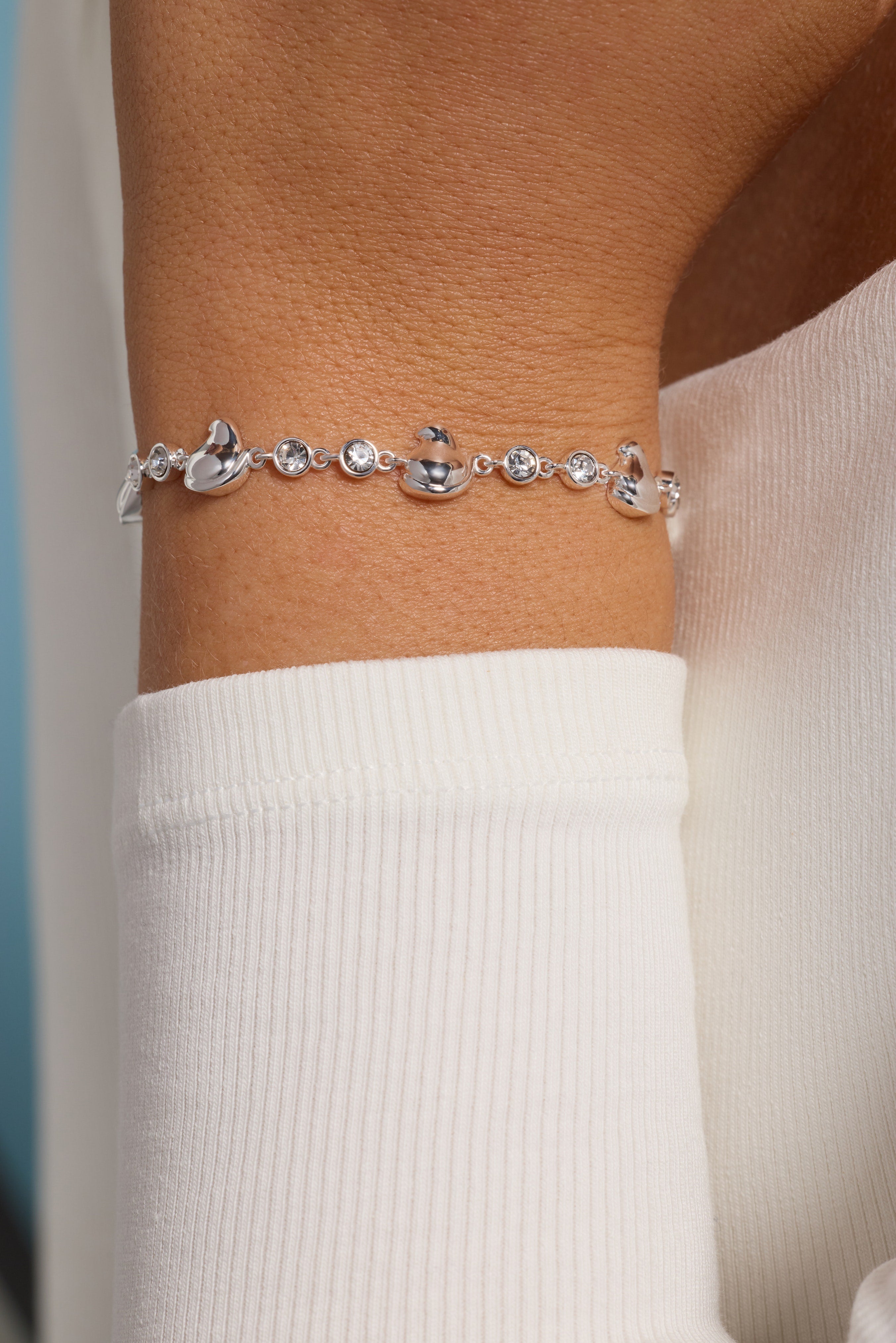 Gold PEEPS Chick Bolo bracelet by ALEX AND ANI featuring a charming chick charm and adjustable bolo design.