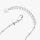 Silver Evil Eye Inline Bracelet by ALEX AND ANI featuring a sleek design with a prominent evil eye charm.