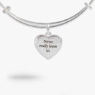 Silver Harry Potter™ 'The Ones That Love Us' charm bangle bracelet by ALEX AND ANI with detailed charm design