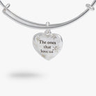 Silver Harry Potter™ 'The Ones That Love Us' charm bangle by ALEX AND ANI featuring a magical themed bracelet with charm detail.