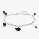 Silver Wizard of Oz Wicked Witch charm bracelet by ALEX AND ANI featuring a witch charm and intricate bracelet design.