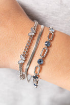Silver butterfly curb chain bracelet by ALEX AND ANI featuring a stainless steel design and delicate butterfly charm.