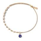Sterling silver Evil Eye Pull Chain Bracelet by ALEX AND ANI featuring an eye charm and adjustable chain for stylish wear.