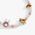 Two-tone Crystal Bunny Stretch Bracelet by ALEX AND ANI featuring sparkling crystals and a charming bunny charm.