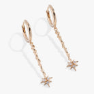14k gold-over-sterling silver Hermione Wand earrings from Harry Potter™ by ALEX AND ANI, featuring detailed wand design.