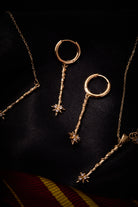 14k gold-over-sterling silver Hermione Wand Necklace from Harry Potter™ by ALEX AND ANI featuring a detailed wand pendant.