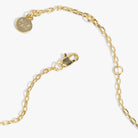Gold Evil Eye "Positive Vibes" mantra necklace by ALEX AND ANI, featuring a protective eye charm and positive message.