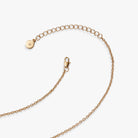 Gold ALEX AND ANI Lucky Four Leaf Clover adjustable necklace featuring a delicate four-leaf clover pendant on a chain.
