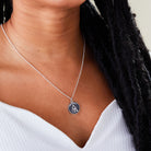 Shiny silver Harry Potter Incendio necklace by ALEX AND ANI, adjustable chain with Incendio charm, Harry Potter-themed jewelry.