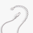 Silver Glass Butterfly Inline Necklace by ALEX AND ANI featuring a delicate butterfly pendant on a sleek chain.