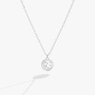 Sterling silver Pisces Zodiac Necklace by ALEX AND ANI featuring a detailed Pisces symbol pendant.