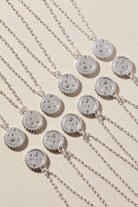 Sterling silver Taurus zodiac necklace by ALEX AND ANI featuring a detailed Taurus pendant on a delicate chain.