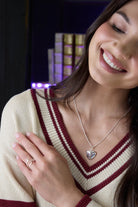 ALEX AND ANI Harry Potter glasses and scar ring wrap in 14k gold over sterling silver with detailed Harry Potter-themed design.