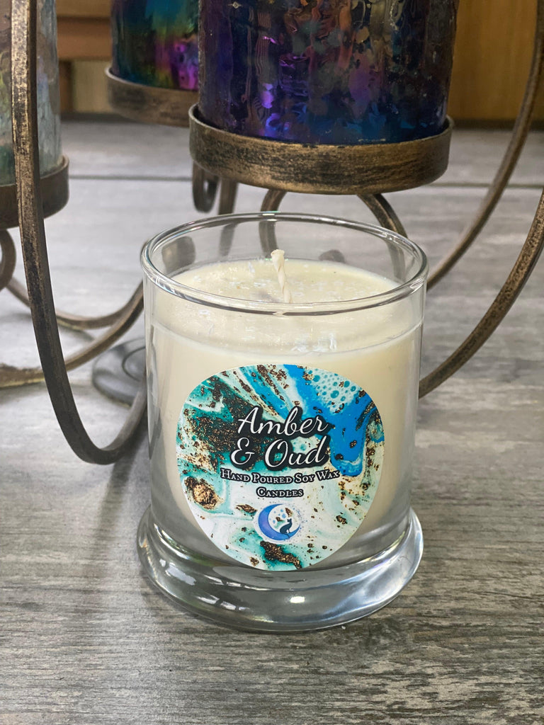 Amber & Oud Candle - Practical Magic Store
