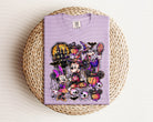 Black Spooky Friends graphic tee by Anchored Grace Boutique featuring fun Halloween-inspired spooky friends design.