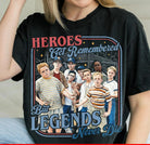 Anchored Grace Boutique heroes get remembered graphic tee featuring bold printed design on a casual t-shirt.
