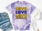 Love Baltimore graphic tee by Anchored Grace Boutique featuring a stylish design on a casual cotton t-shirt.