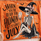 Black graphic tee from Anchored Grace Boutique with Halloween-themed design, perfect for festive fall wear.