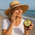 Ancient Health & Healings outdoor bundle with 2oz Tantallow Sunscreen and Bug Off Balm for outdoor protection