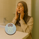 Cream jar of Ancient Health & Healings Halal Whipped Tallow Balm, a nourishing skincare cream in a classic 1.7 oz container.