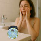Ancient Health & Healings Tallow Face Cleanser in a pump bottle, showing the natural cleansing product for healthy skin.