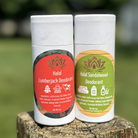 Ancient Health & Healings Halal All-Natural Tallow Deodorant with lavender fields scent, feminine and eco-friendly deodorant stick.