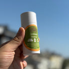 Lavender-scented Tallow Deodorant by Ancient Health & Healings, featuring a fresh and feminine natural deodorant stick.