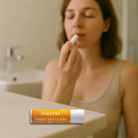 Ancient Health & Healings Tallow Lip Balm pack featuring three cucumber-scented skin care lip balms in natural packaging.